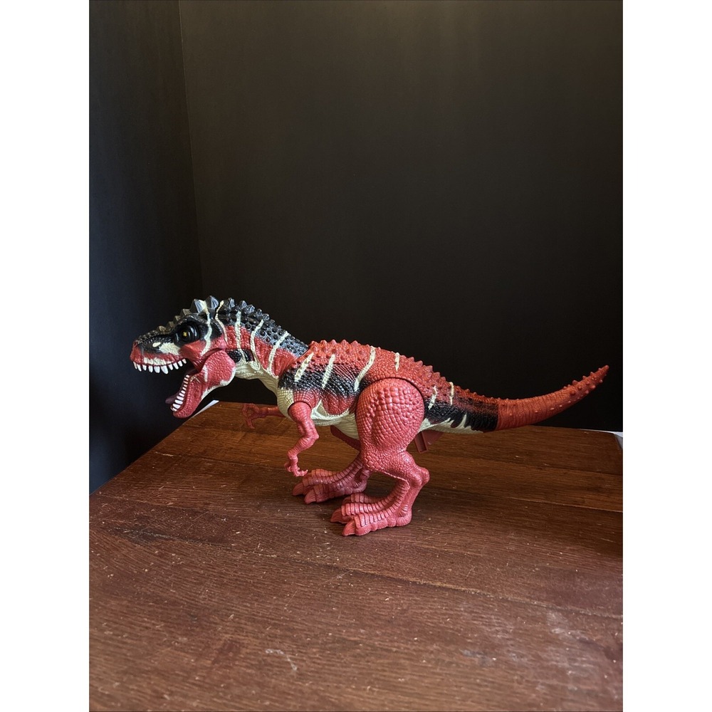 Chap Mei Red Devil T-Rex Dinosaur Action Figure 2008 Toys R Us working